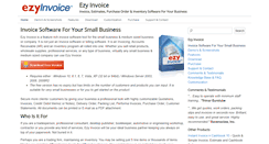 Desktop Screenshot of ezyinvoice.com